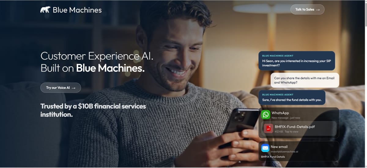 Blue Machine Level Blue Machines — Voice AI Platform | Voice AI Space